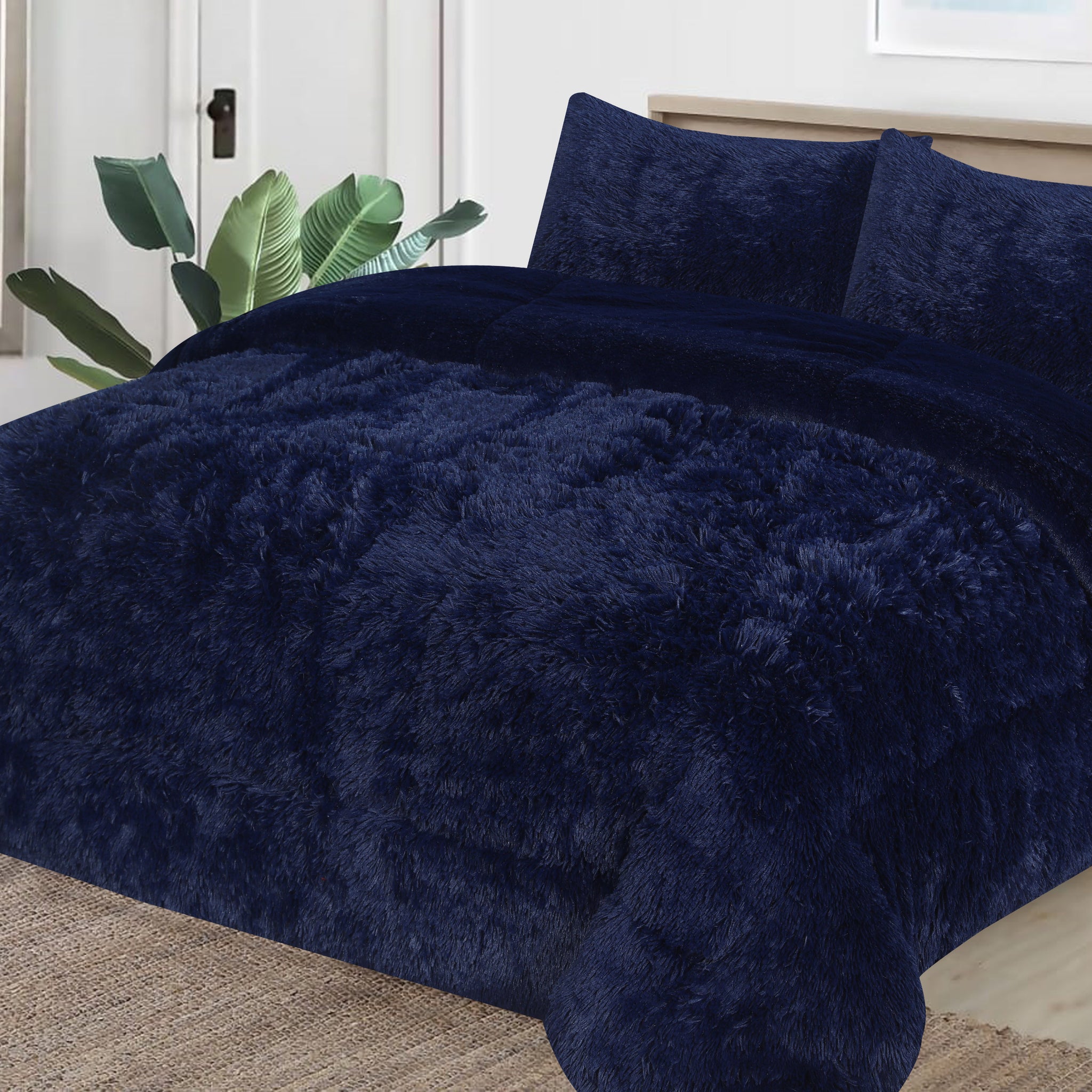 Shaggy Bedset 4pc.