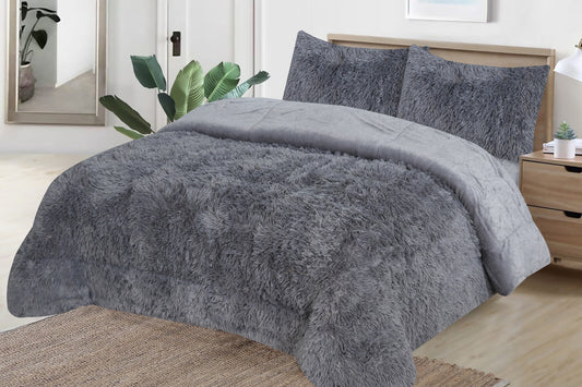 Shaggy Bedset 4pc.