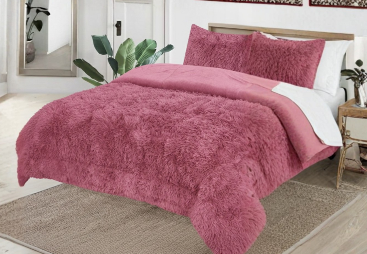 Shaggy Bedset 4pc.